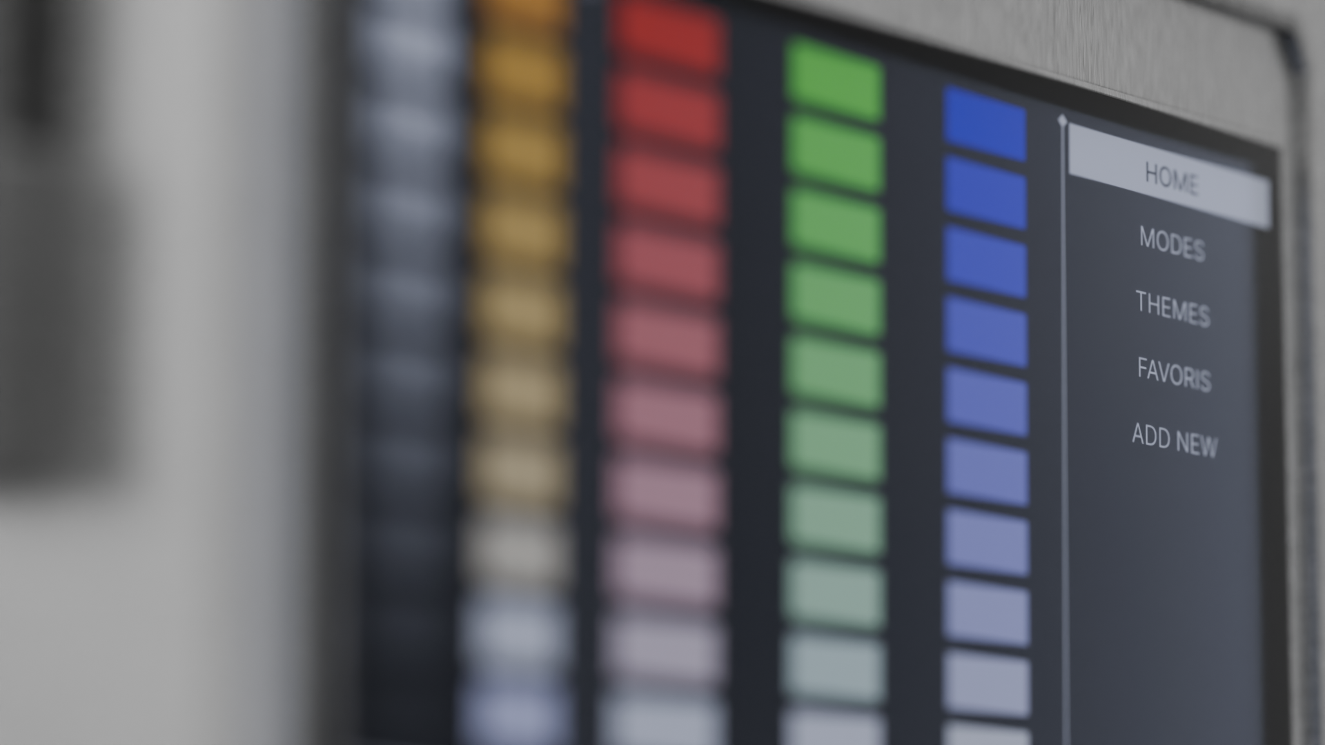 écran d'un concept de tablette